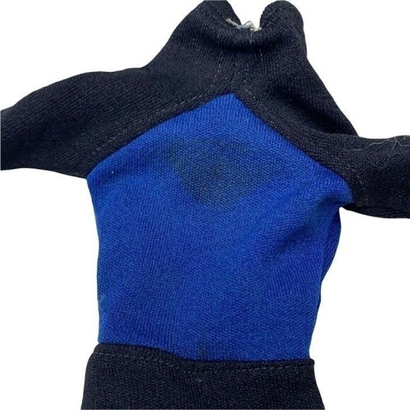 Vintage Ideal 1966 Captain Action 12" Figure Blue and Black One Piece Outfit - Picture 2 of 8